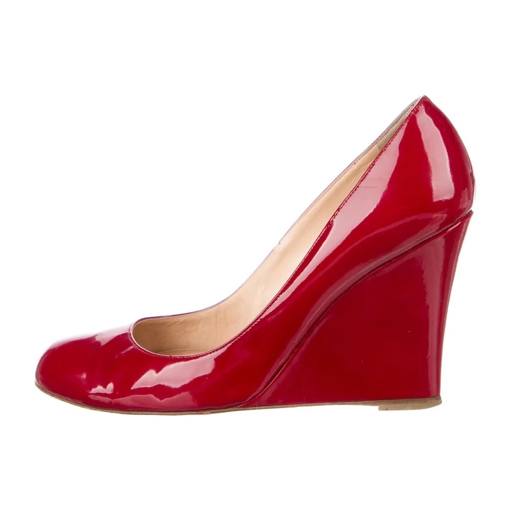 Christian Louboutin Ron Ron wedge pumps heel 39.5.